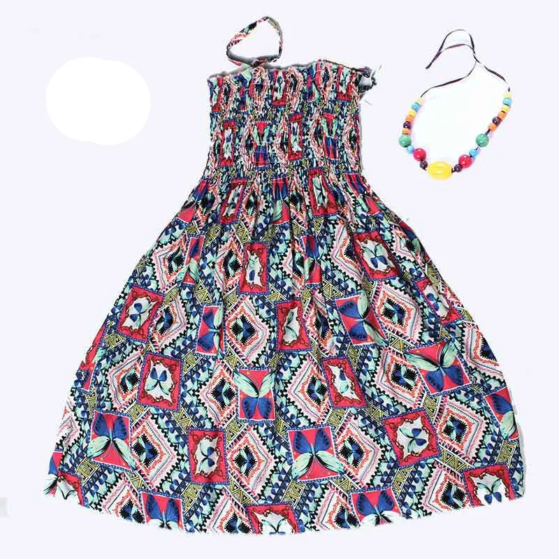 Summer kids clothing girls children beach dresses for girls fashion bohemian style girls dresses