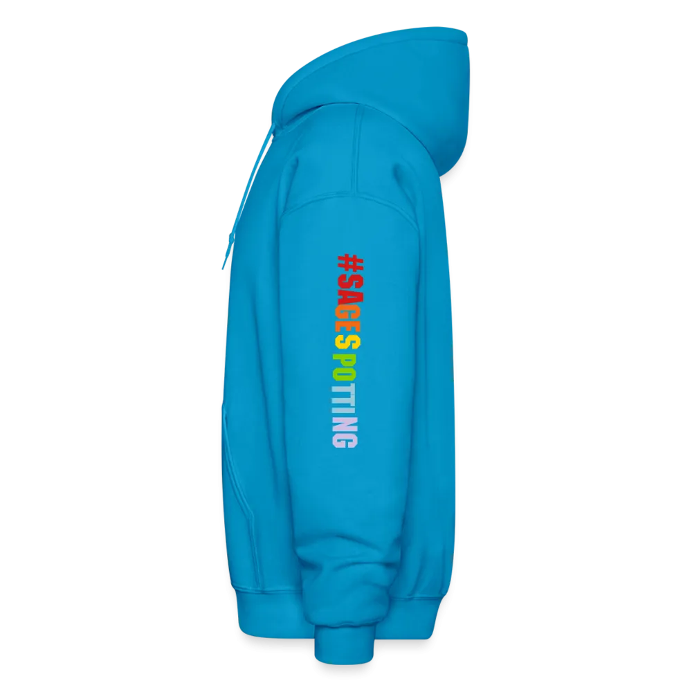 *SWEARY* Words Matter Adult Hoodie - Heart Cloud Logo