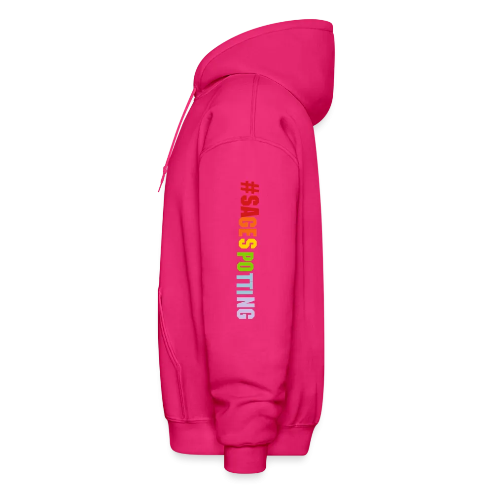 *SWEARY* Words Matter Adult Hoodie - Heart Cloud Logo