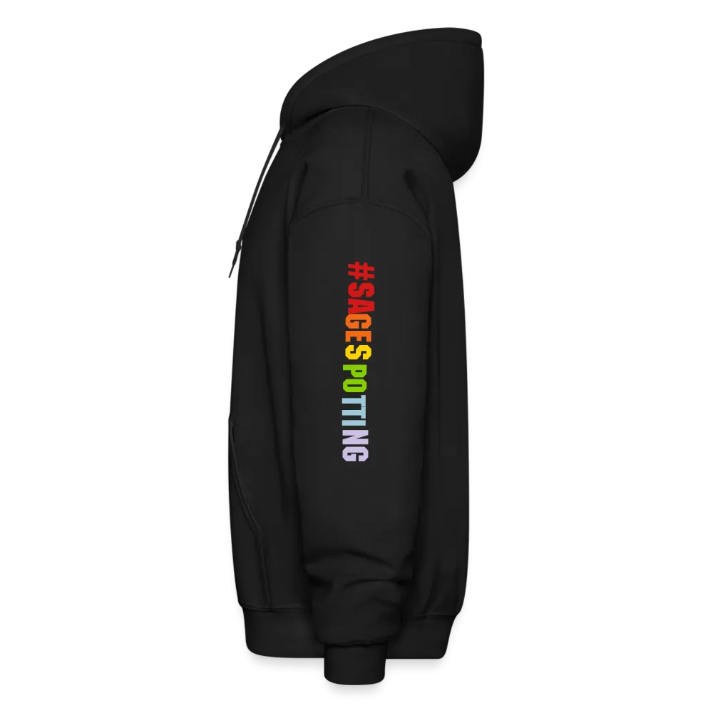 *SWEARY* Words Matter Adult Hoodie - Heart Cloud Logo