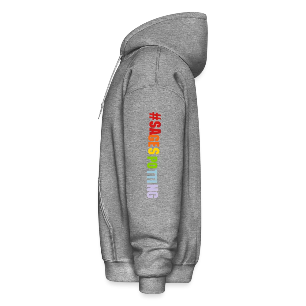 *SWEARY* Words Matter Adult Hoodie - Heart Cloud Logo