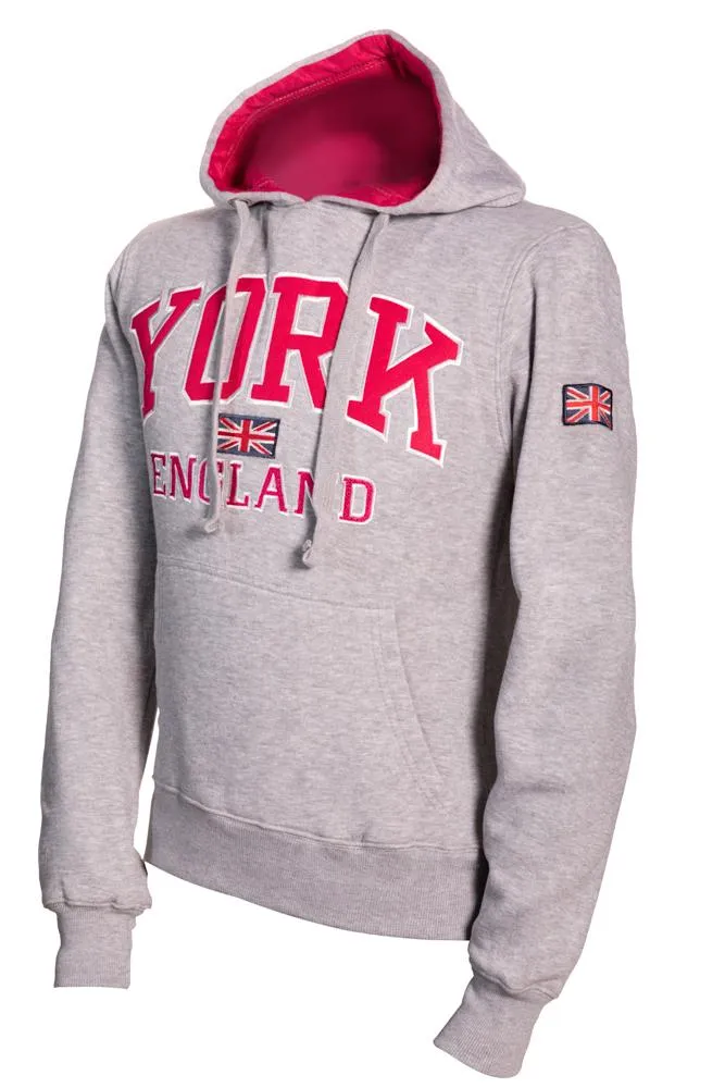 Sweatshirt York England Grey-Pink pullover Youth
