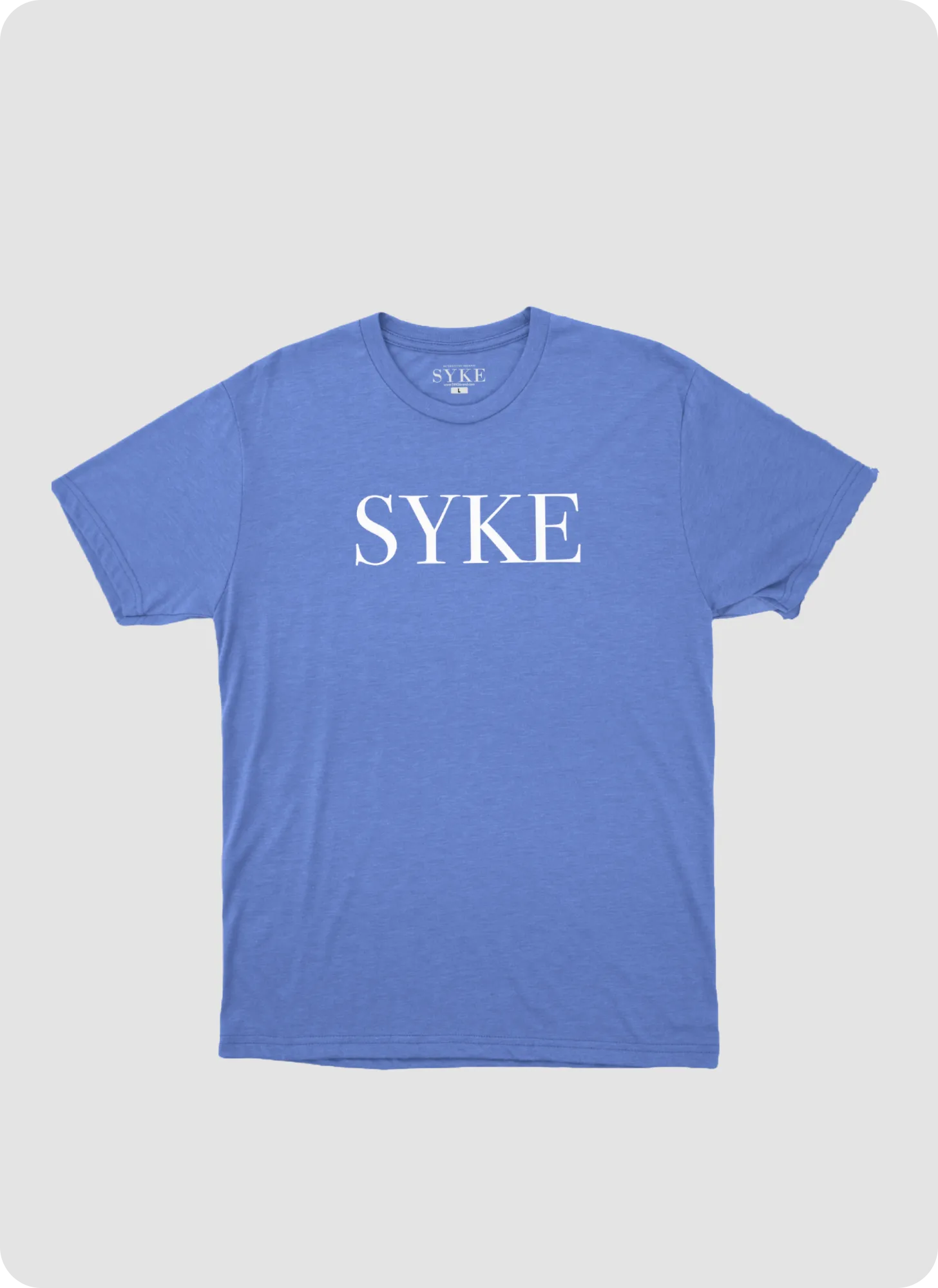 SYKE Space Music Youth T-Shirt - Flo Blue