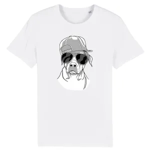 T-Shirt- BIO- COOL DOG- Herren