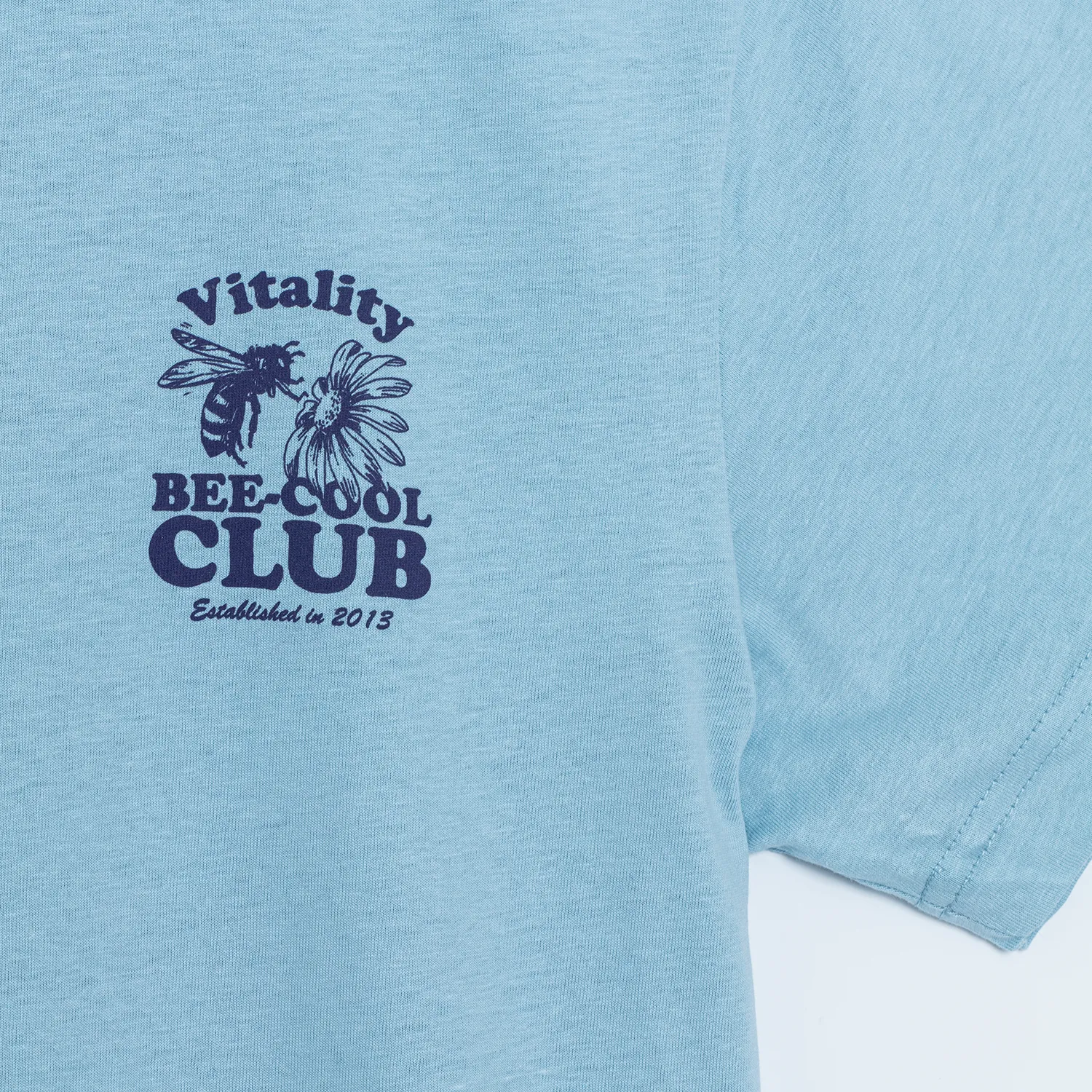 T-shirt Bleu Bee Cool Club