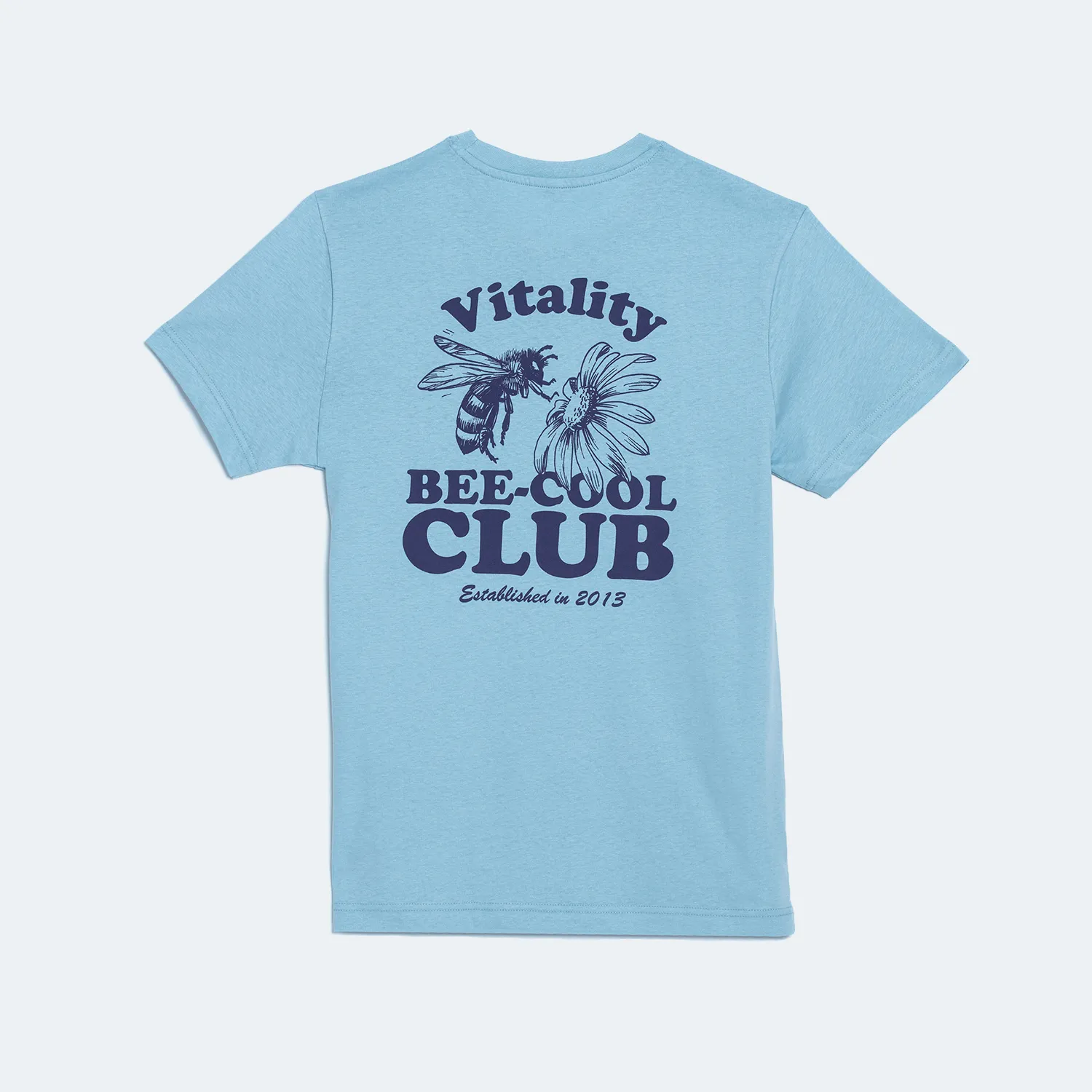 T-shirt Bleu Bee Cool Club