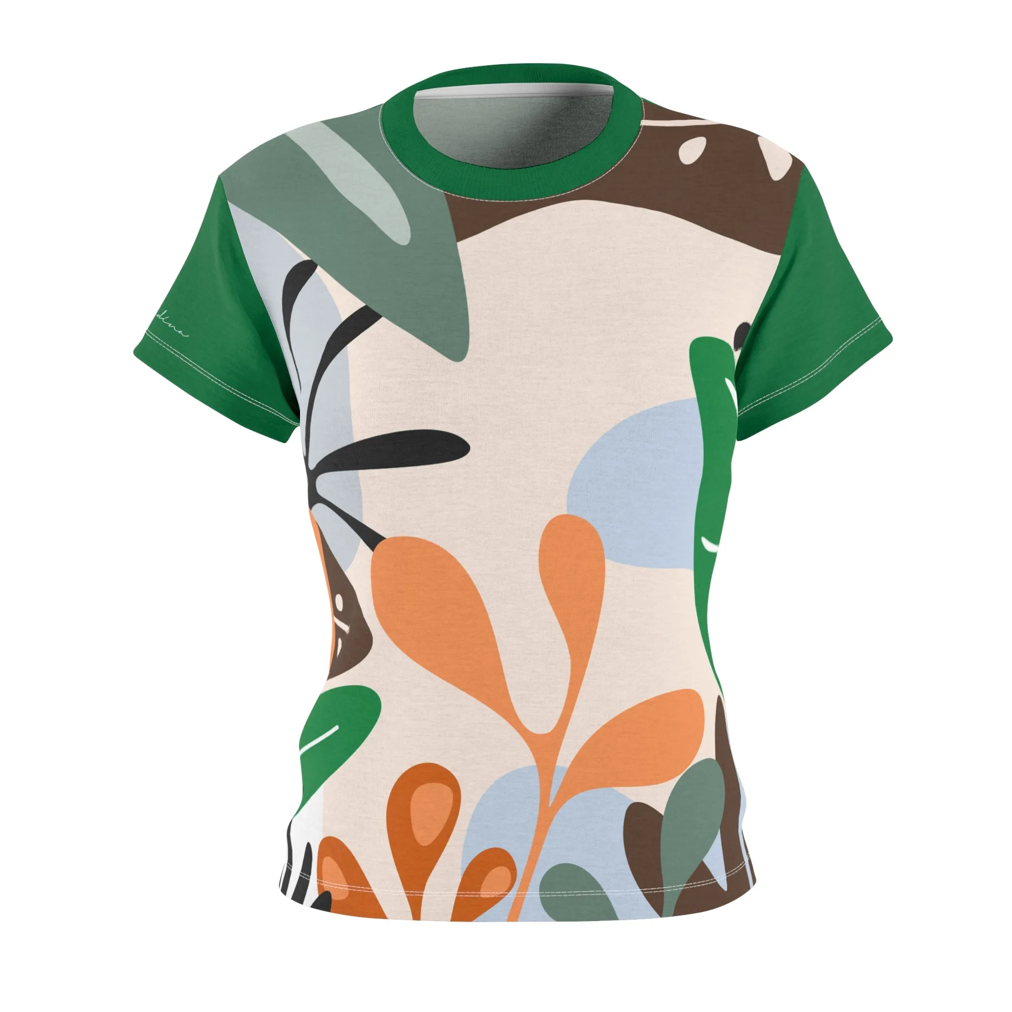 T-Shirt, Green Foliage