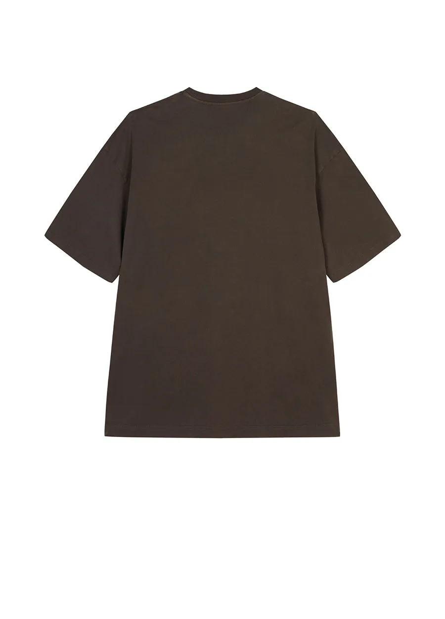 T-Shirt / JNBY Relaxed Miao-Inspired Cotton T-Shirt