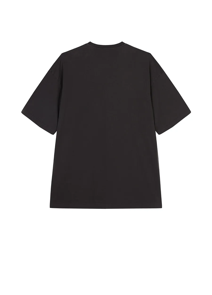 T-Shirt / JNBY Relaxed Miao-Inspired Cotton T-Shirt