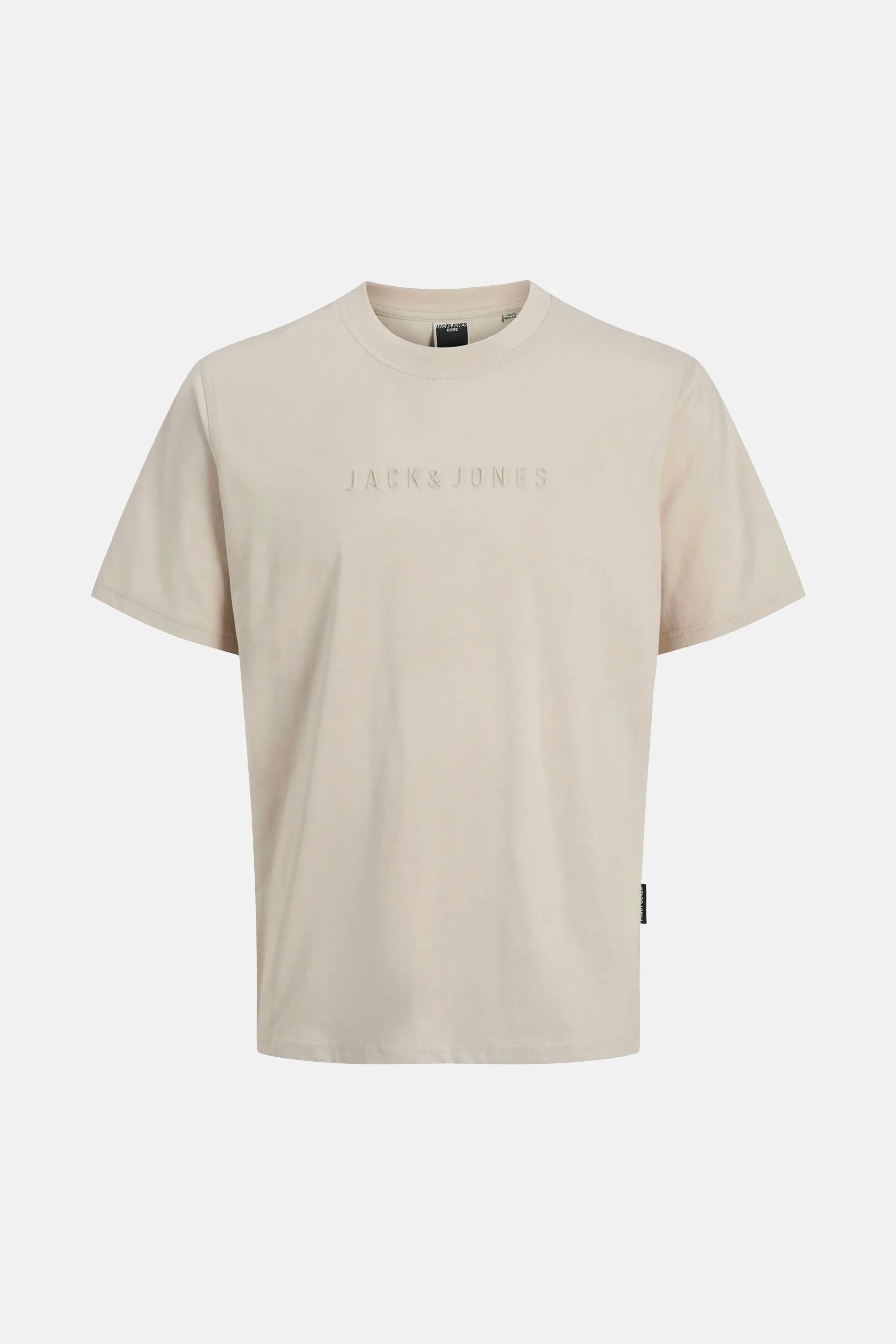 T-shirt (korte mouwen) Beige - CORE BY JACK & JONES