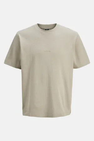 T-shirt (korte mouwen) Beige - CORE BY JACK & JONES