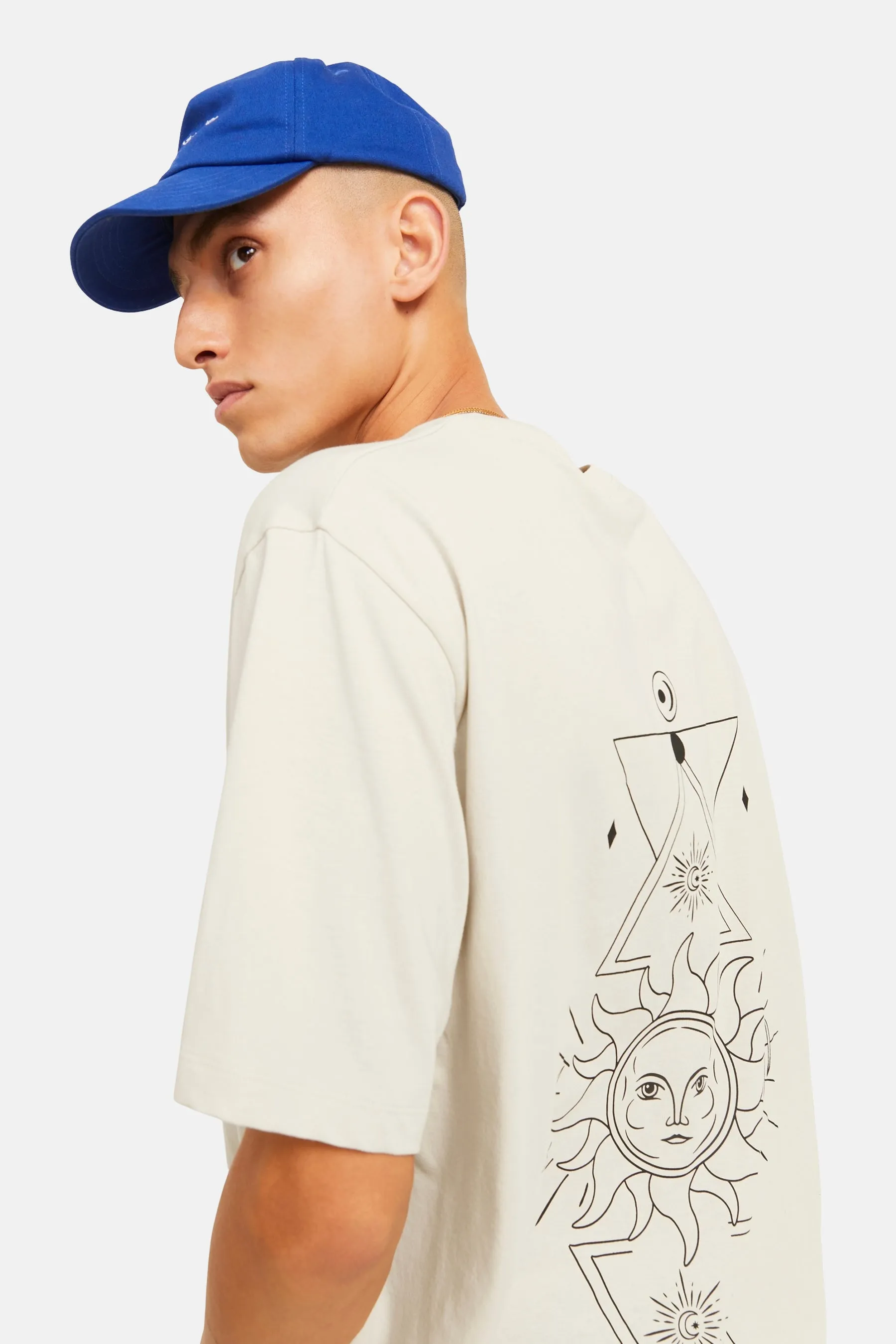 T-shirt (korte mouwen) Ecru - CORE BY JACK & JONES