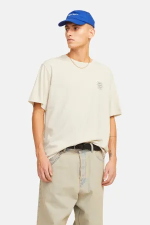 T-shirt (korte mouwen) Ecru - CORE BY JACK & JONES