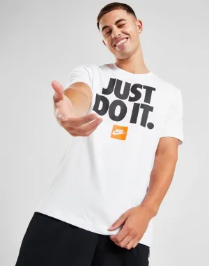 T SHIRT NIKE JUST DO IT MAGLIA SPORTSWEAR UOMO BIANCA WORKOUT