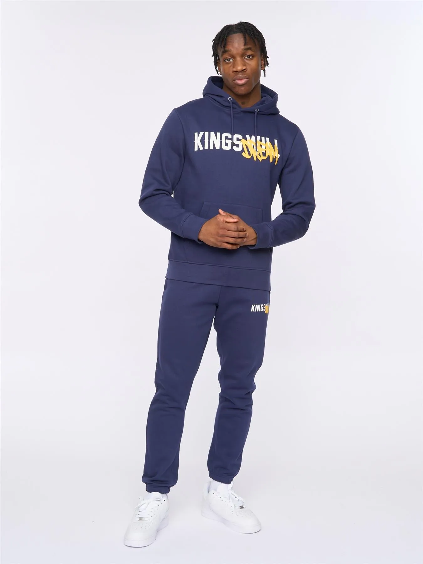 Tagged Hoodie Navy