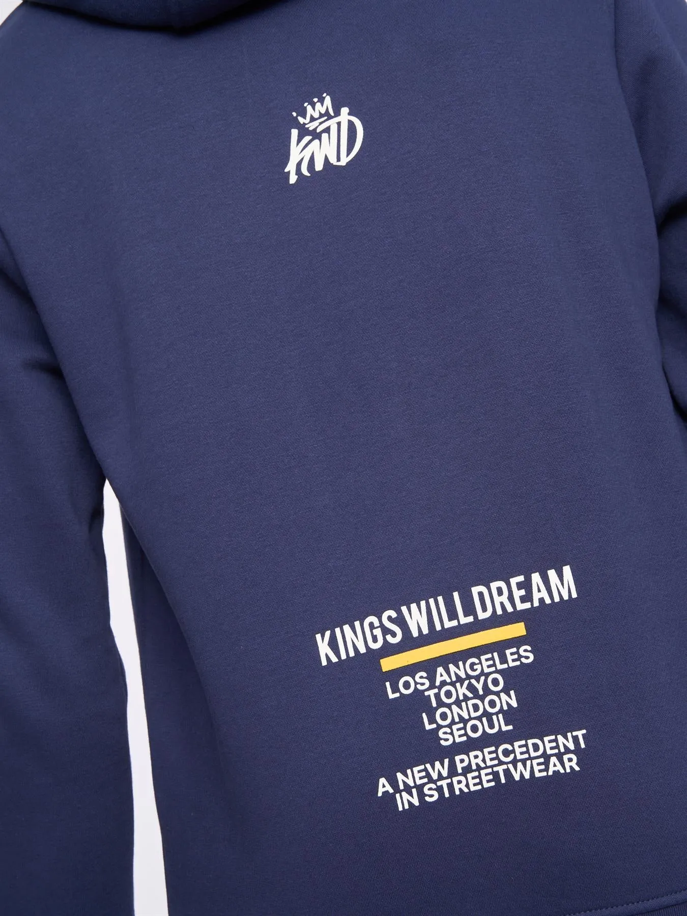 Tagged Hoodie Navy