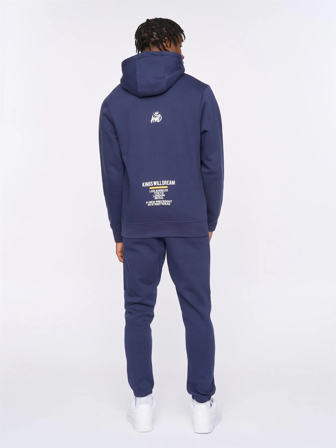 Tagged Hoodie Navy