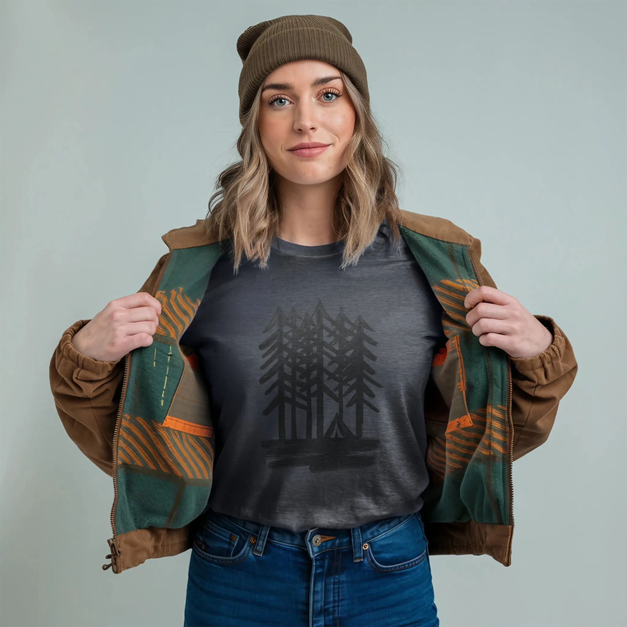 Tall Tree Painting T-Shirt