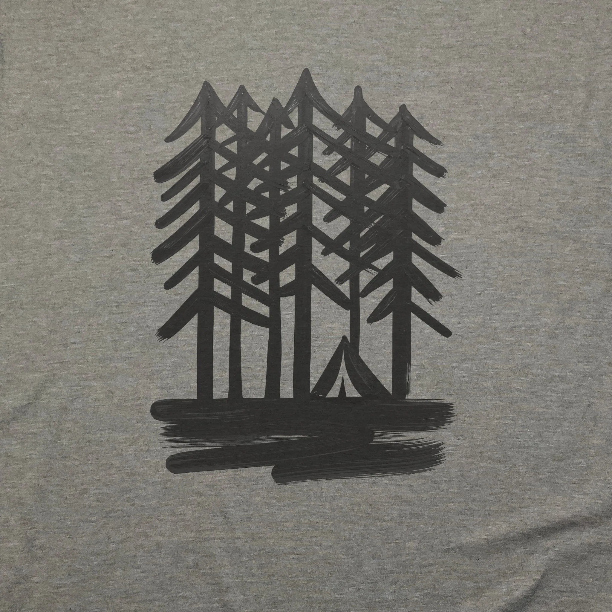 Tall Tree Painting T-Shirt