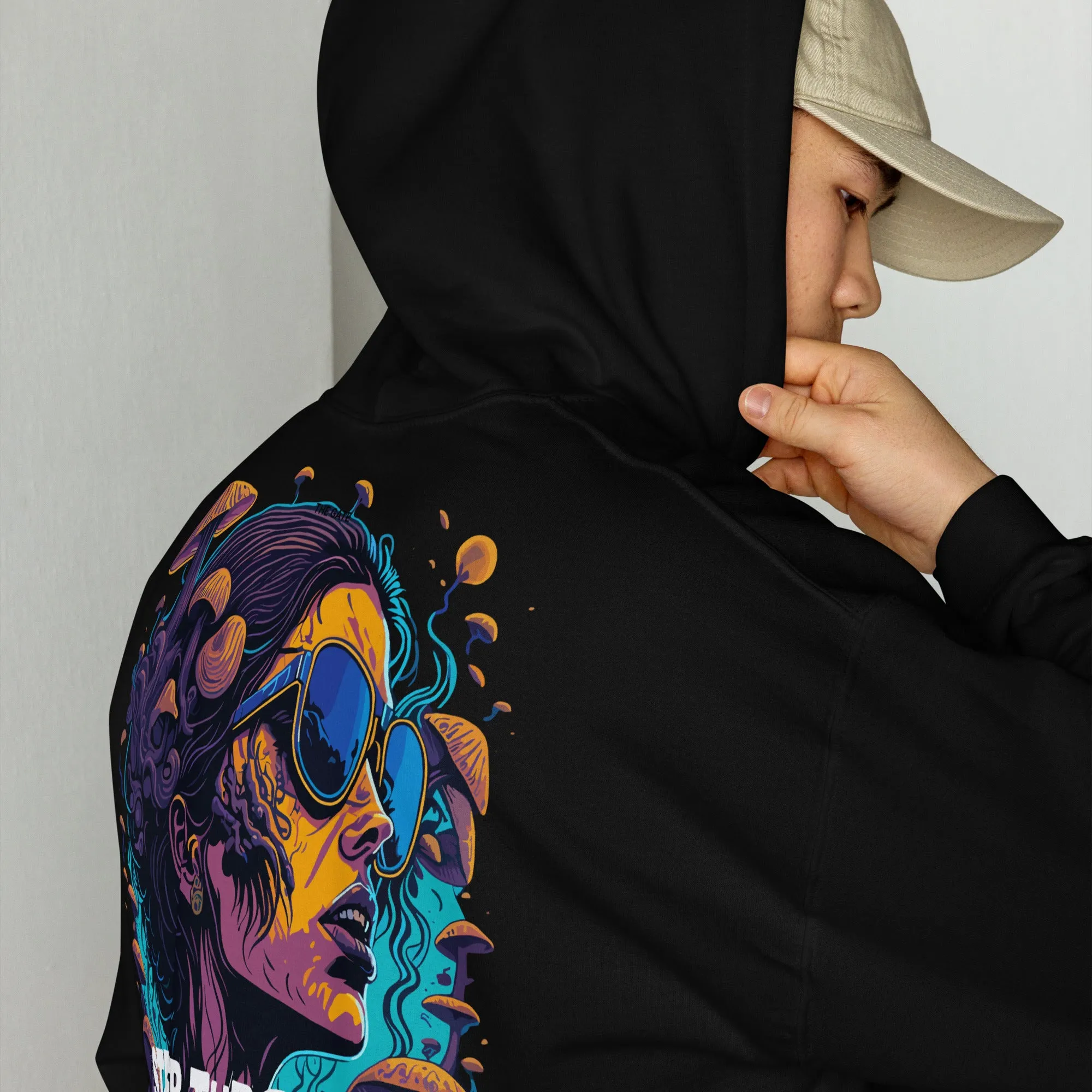 Techno Hoodie | Step through the Gate