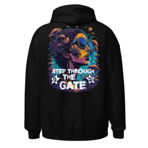 Techno Hoodie | Step through the Gate