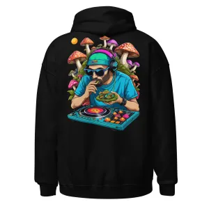 Techwear Hoodie | Psychedelic Rave DJ