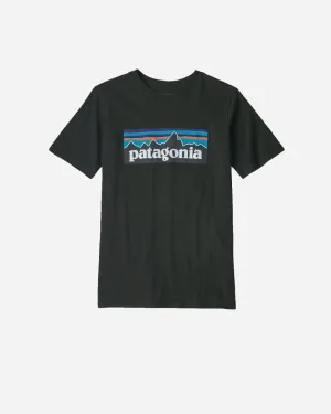 Teens P-6 Logo Organic T-Shirt - Black