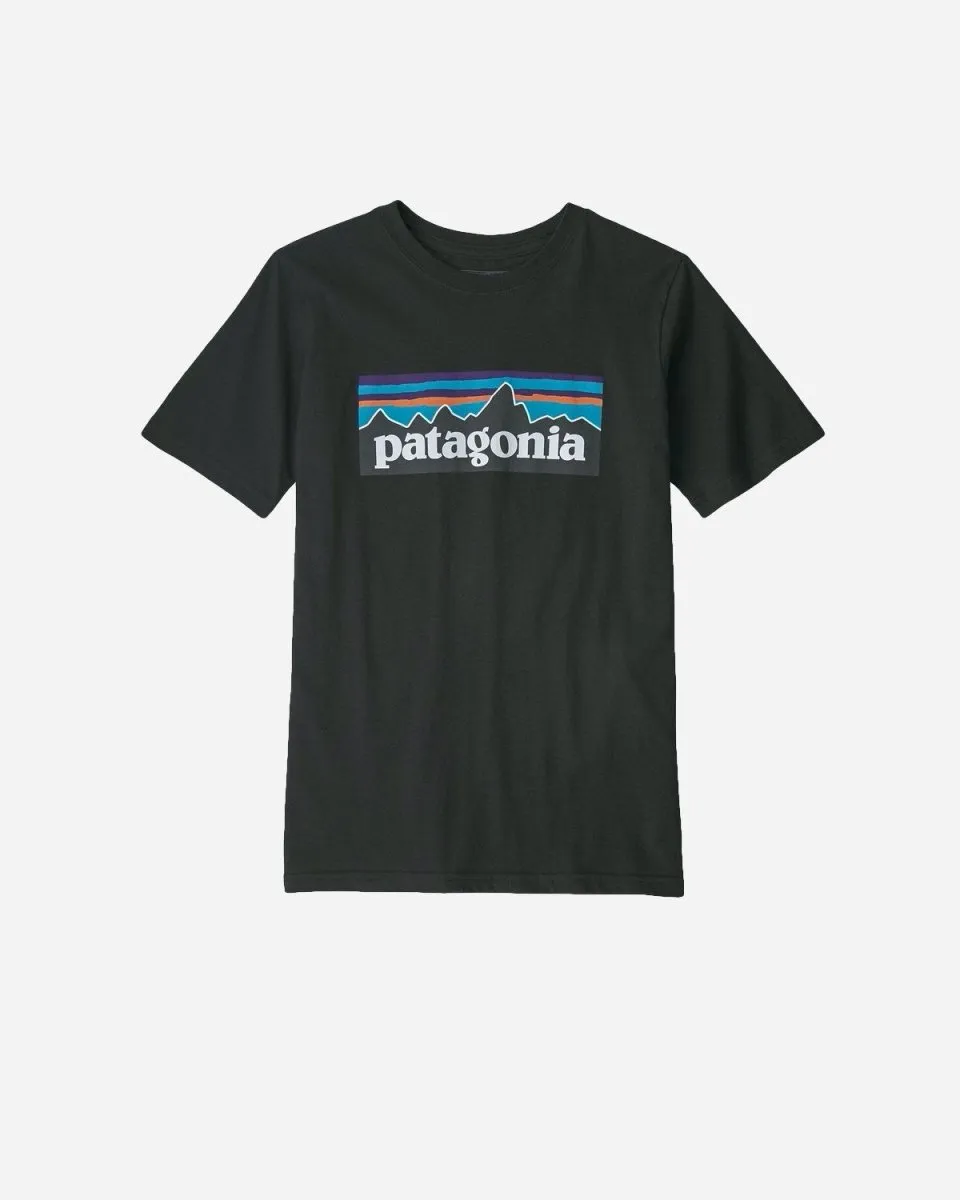 Teens P-6 Logo Organic T-Shirt - Black