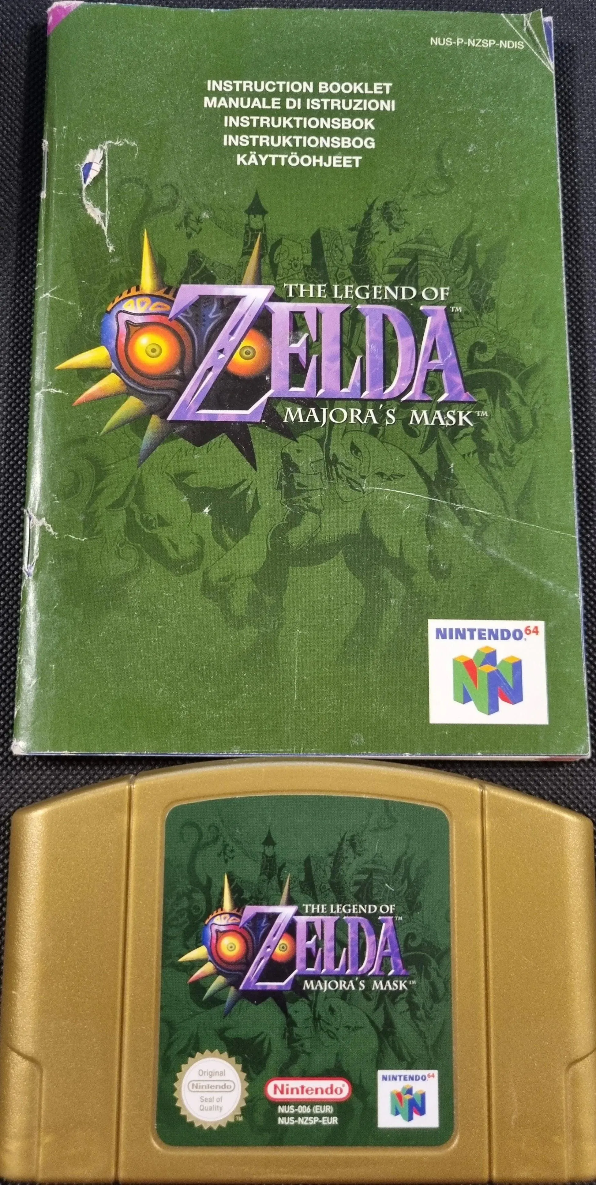 The Legend of Zelda Majora's Mask (m. manual)
