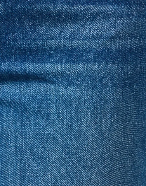 The Maven Blue Wide Leg Ankle Jean