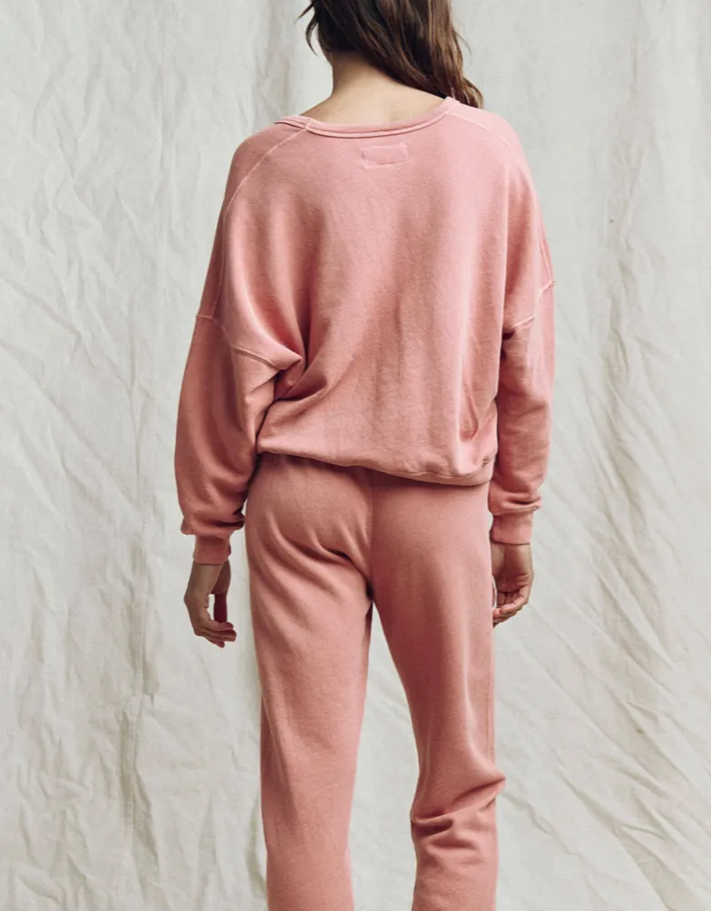 The U-Neck Sweatshirt, Rose