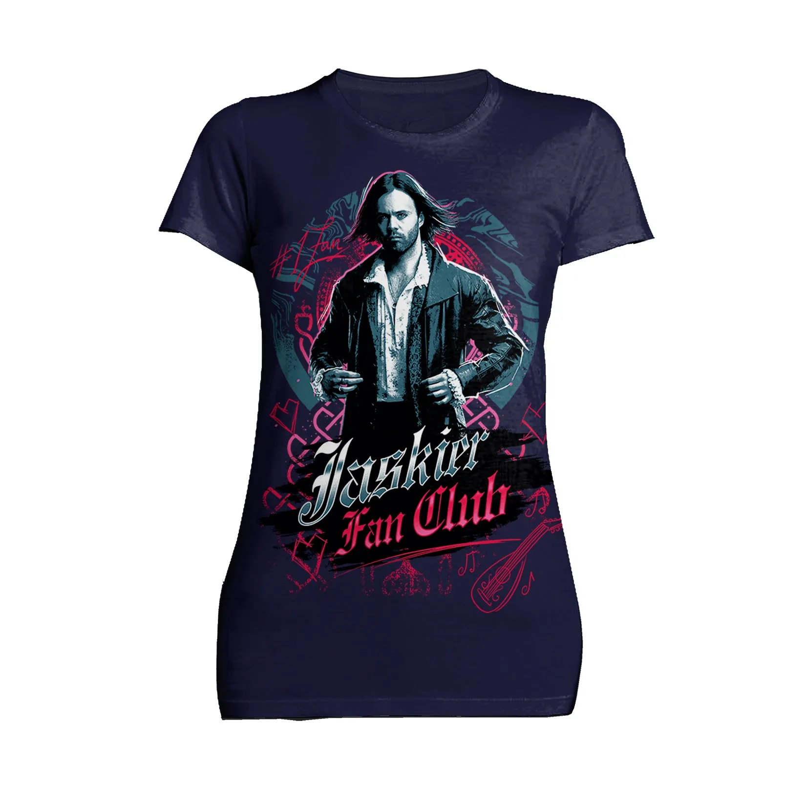 The Witcher Jaskier Splash Fan Club Official Women's T-Shirt