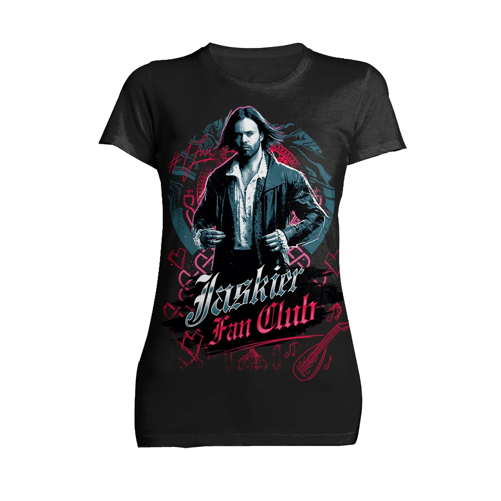 The Witcher Jaskier Splash Fan Club Official Women's T-Shirt