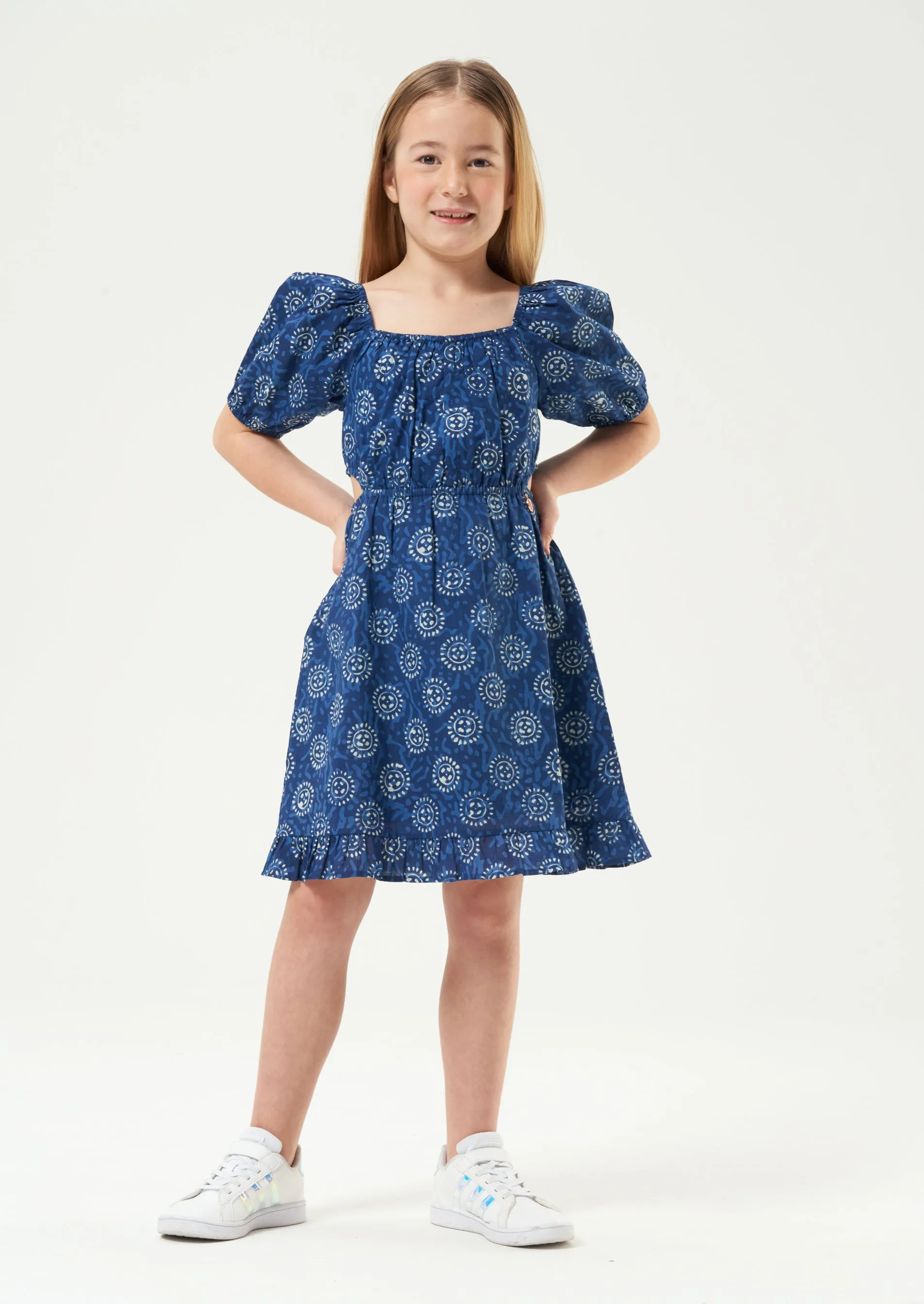 Thea Batik Blue Dress