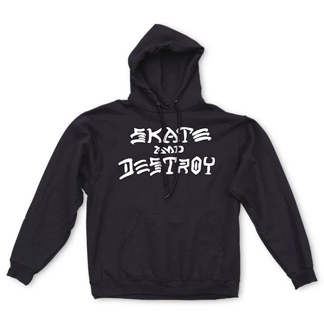 Thrasher - Skate & Destroy Hoodie Black