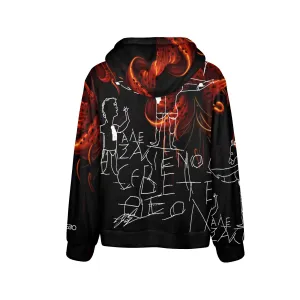 Tiger Lily Men's Flannel Hoodie