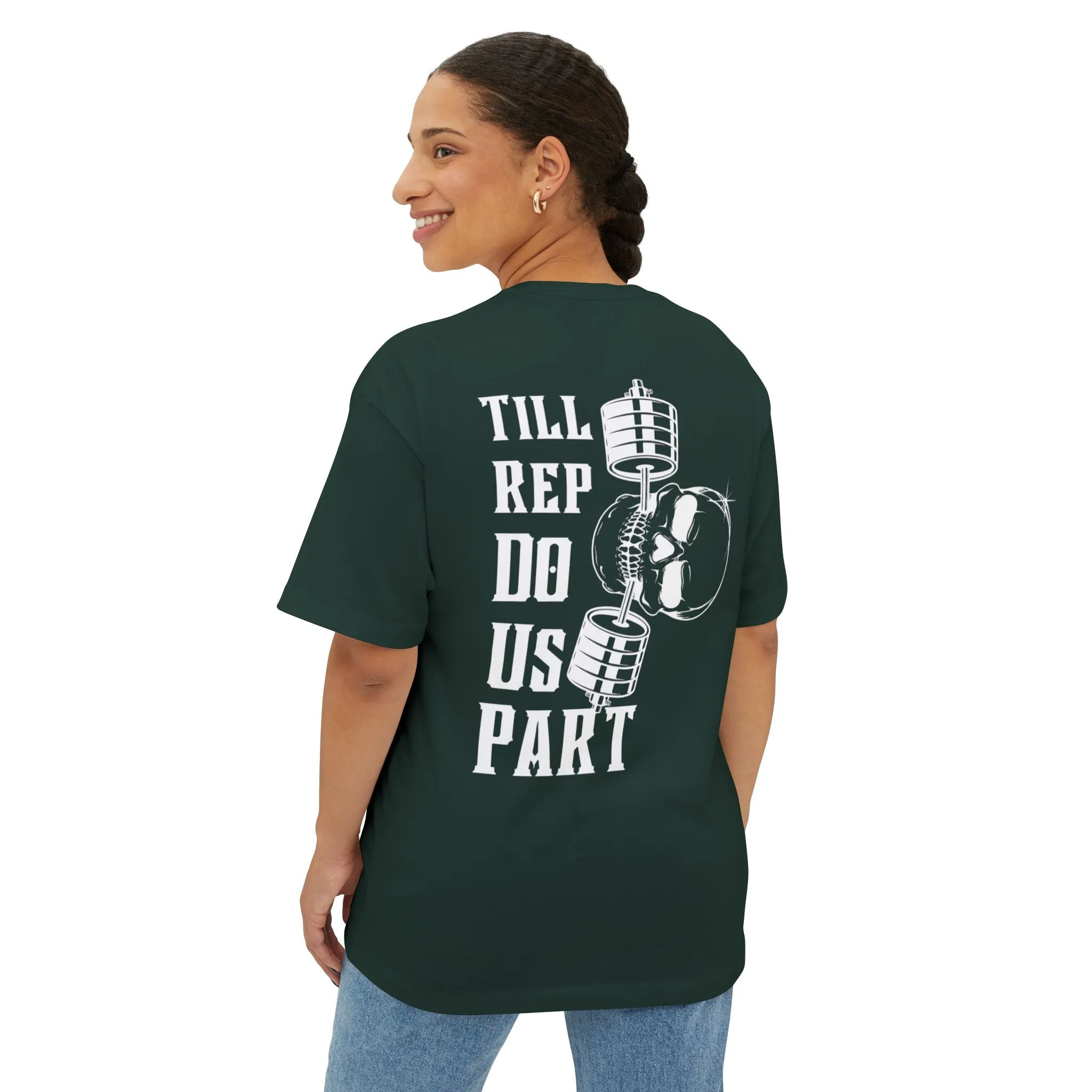 TIL REP DO US PART Unisex Oversized Boxy Tee
