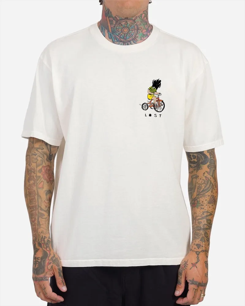 Tricycle Boxy Tee Vintage White
