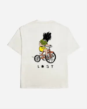 Tricycle Boxy Tee Vintage White