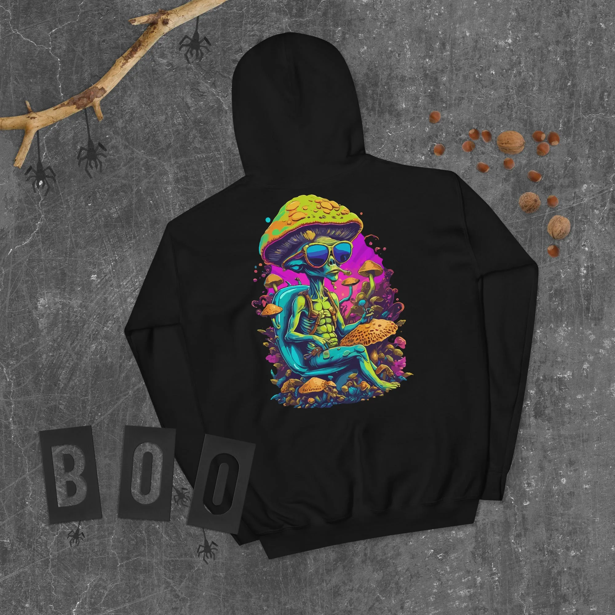 Trippy Hoodie | Psychedelic Alien