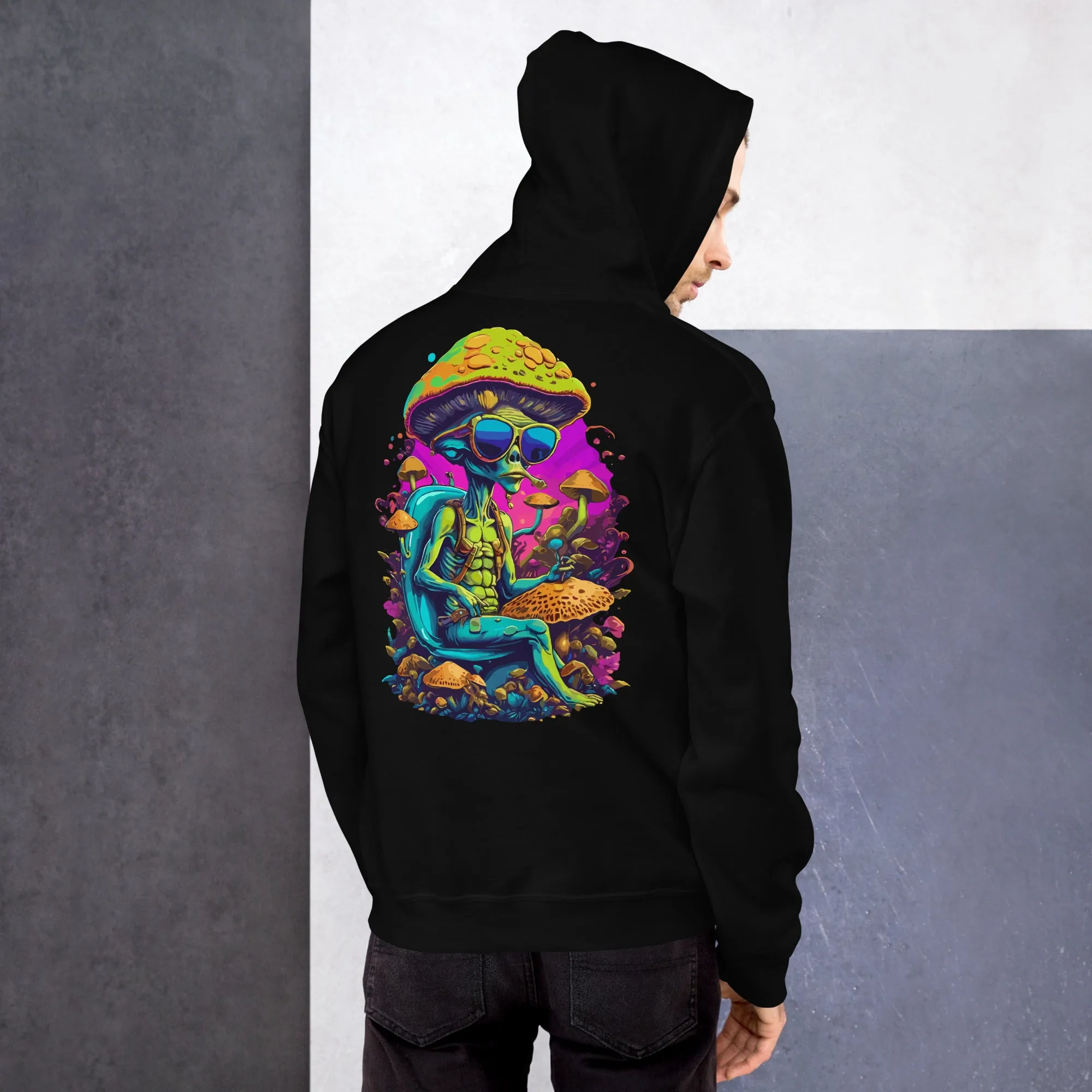 Trippy Hoodie | Psychedelic Alien