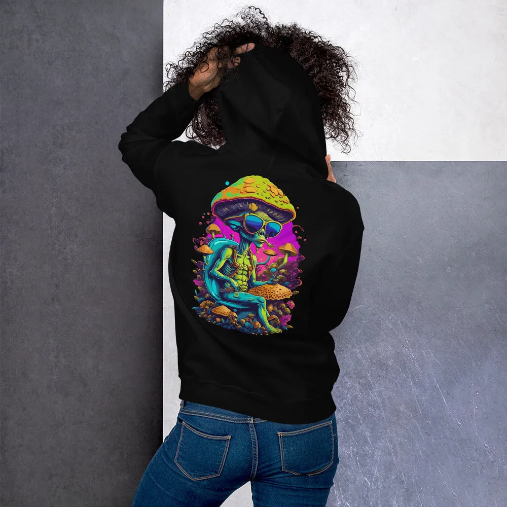 Trippy Hoodie | Psychedelic Alien