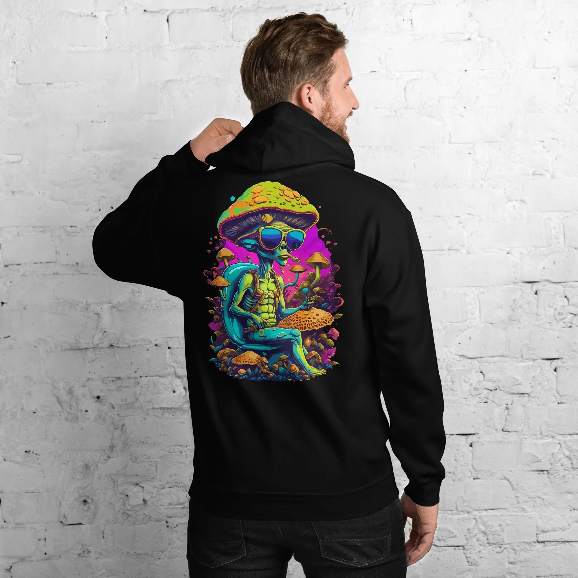Trippy Hoodie | Psychedelic Alien