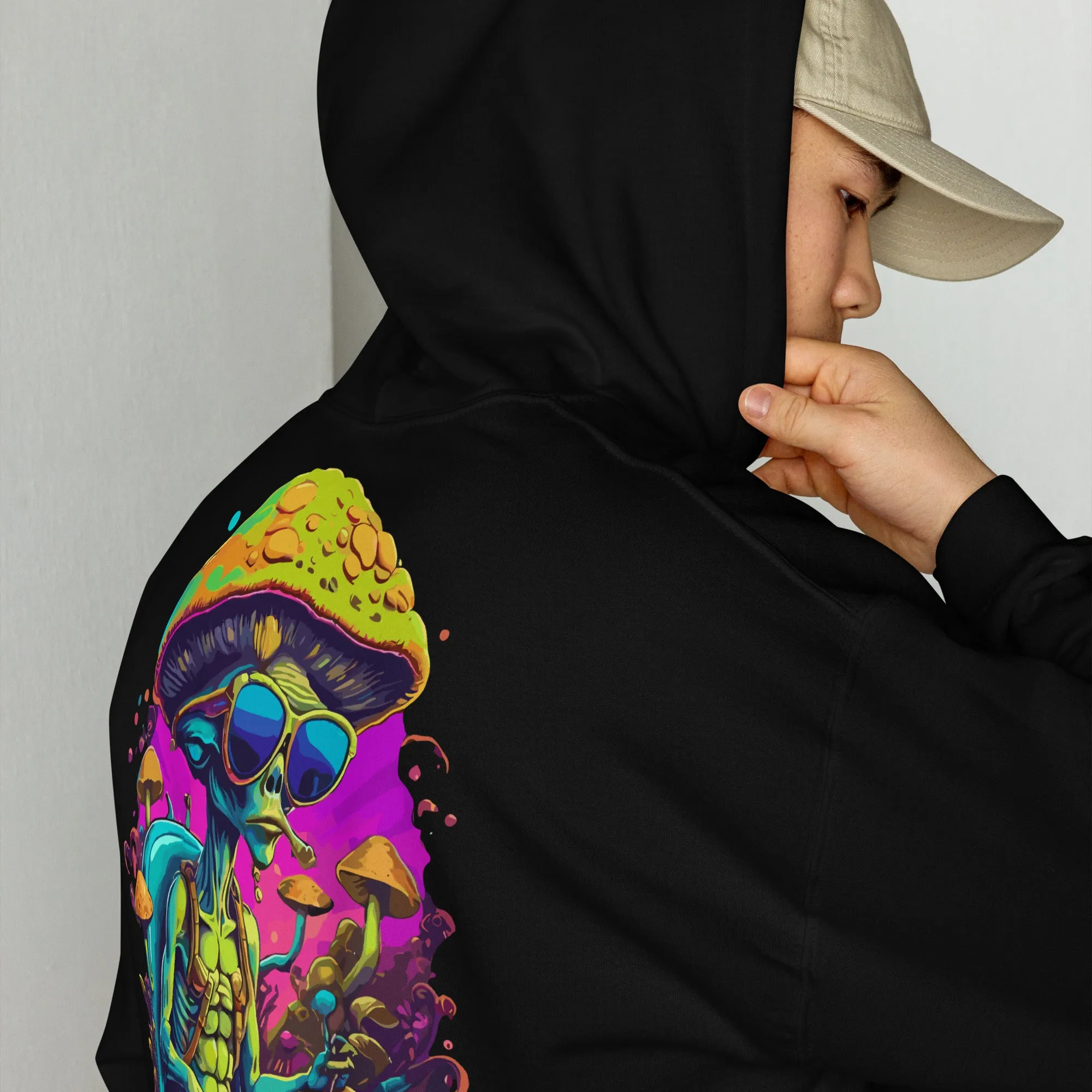 Trippy Hoodie | Psychedelic Alien