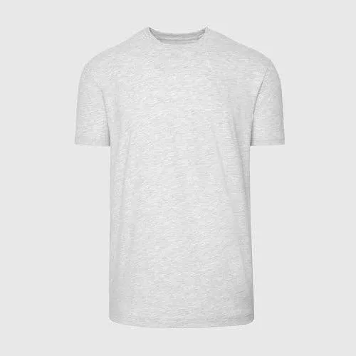 True Classic Premium Fitted Crew Neck T-Shirt - Light Heather Gray