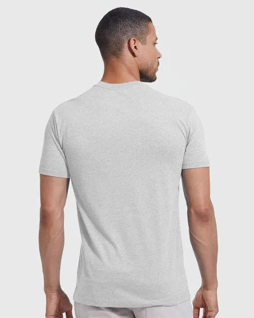 True Classic Premium Fitted Crew Neck T-Shirt - Light Heather Gray