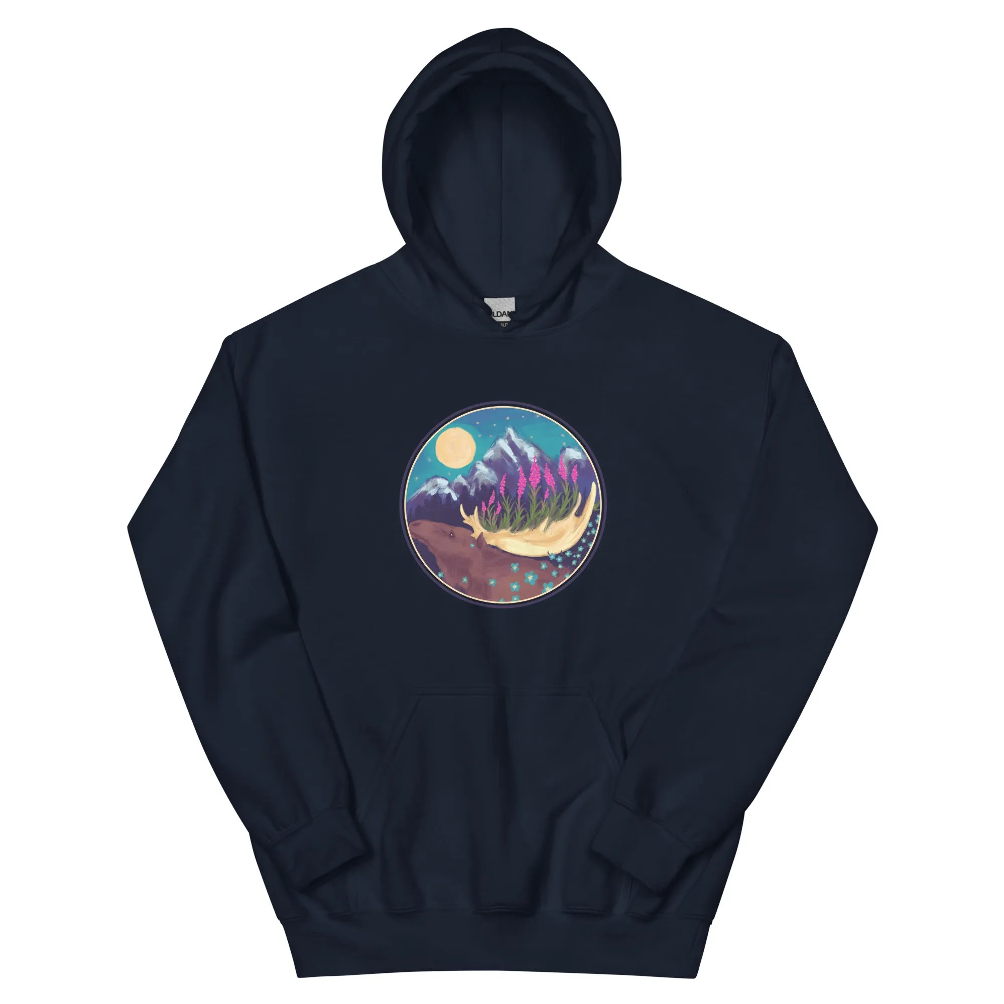 Tuntuvak Moose Hoodie