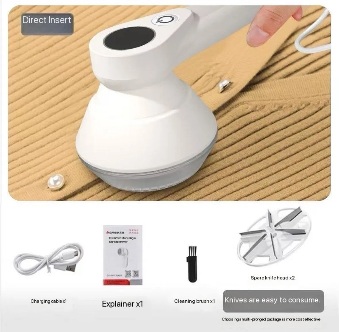 Ultimate Fabric Care: Powerful & Portable Lint Shaver