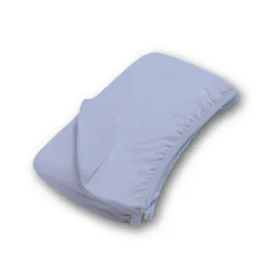 Ultraknit Smart Fitted Bottom Sheet | FR Polyester | Single Bed | Blue | Single