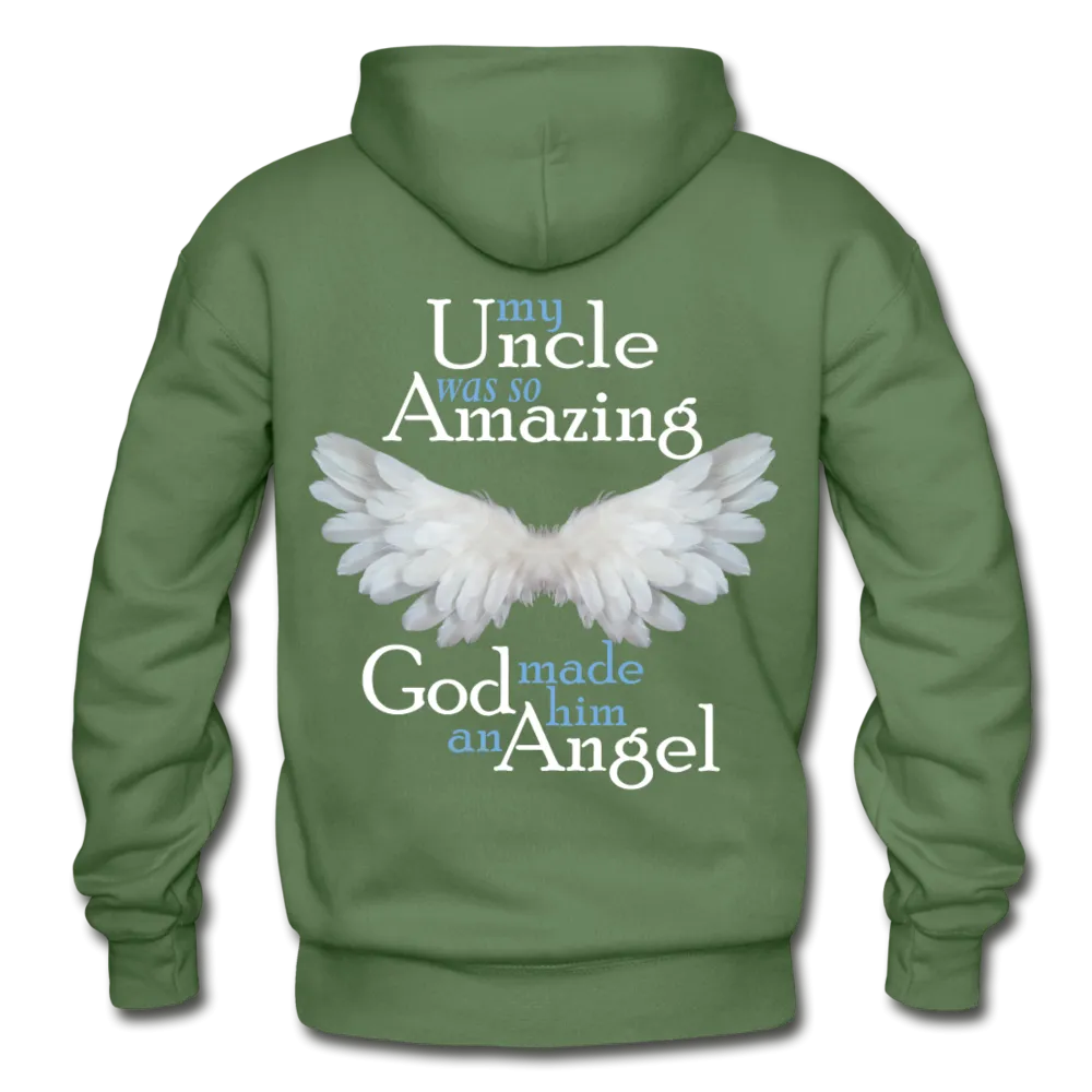 Uncle Amazing Angel Gildan Heavy Blend Adult Hoodie (CK1385)